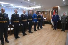 Министар Гашић уручио указе о унапређењима и постављењима на нове дужности у Војсци Србије