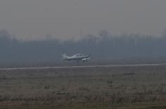 Flight Training on the Lasta School Plane