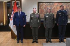 Министар Гашић уручио указе о унапређењима и постављењима на нове дужности у Војсци Србије