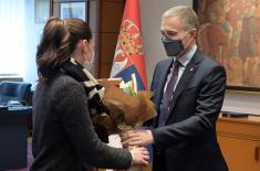 Minister Stefanović: We are proud of Jovana Preković’s success