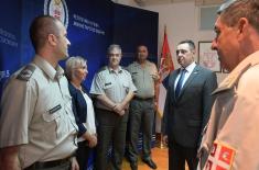 Minister Vulin: The citizens of Serbia can rely on their armed forces