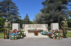 Polaganje venaca povodom Dana pobede nad fašizmom