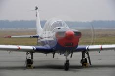 Flight Training on the Lasta School Plane