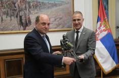 Meeting between Minister Stefanović and Secretary of State for Defence Wallace