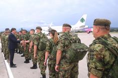 Замена контингента Војске Србије у мировној операцији у Либану