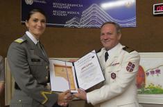 Diplomas conferred to cadets of the Military Academy and the new class of military doctors