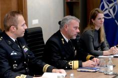 Chair of NATO Military Committee visiting Serbia 