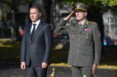 Minister Stefanović visits General Staff