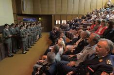 Diplomas conferred to cadets of the Military Academy and the new class of military doctors