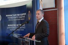  Ministar Stefanović otvorio okrugli sto „Vojne nauke i razvoj sposobnosti Vojske Srbije“ 