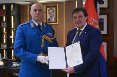 Министар Гашић уручио указе о унапређењима и постављењима на нове дужности у Војсци Србије