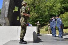 Polaganje venaca povodom Dana pobede nad fašizmom