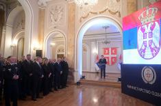 Пријем министра одбране и начелника Генералштаба поводом новогодишњих и божићних празника