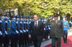 Minister Stefanović visits General Staff