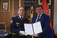 Министар Гашић уручио указе о унапређењима и постављењима на нове дужности у Војсци Србије