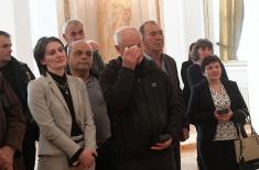 Memorial medals were presented in the Guard Club to the family members of warriors fallen in NATO aggression from the territory of Montenegro