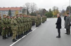 Minister Stefanović attends Military Academy change of command ceremony