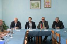 Министар Вулин: Војска улагањима чува Прибој