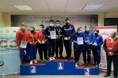 New medals and national record for members of Military Academy’s Shooting Club "Akademac"