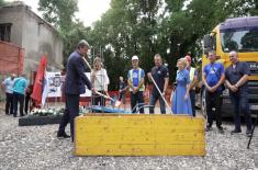 Ministar Gašić: Izgradnjom Doma boraca sami sebe dograđujemo