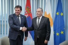 Minister Gašić pays official visit to Republic of Cyprus
