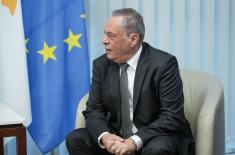 Minister Gašić pays official visit to Republic of Cyprus