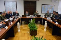 Saopštenje sa zajedničke sednice Kolegijuma ministra odbrane i načelnika Generalštaba Vojske Srbije