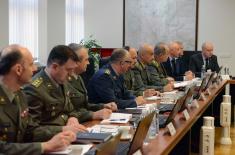 Saopštenje sa zajedničke sednice Kolegijuma ministra odbrane i načelnika Generalštaba Vojske Srbije