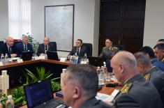 A statement from a Joint Session of the Collegiums of the Minister of Defense and Chief of the General Staff of the Serbian Armed Forces