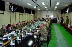 Joint session of the Collegium of Minister of Defence and Chief of General Staff of the Serbian Armed Forces 
