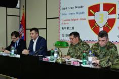 Zajednička sednica kolegijuma ministra odbrane i načelnika Generalštaba Vojske Srbije