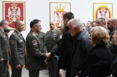 Memorial service for Lieutenant Colonel Dejan Stanojević