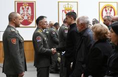 Memorial service for Lieutenant Colonel Dejan Stanojević