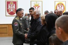 Memorial service for Lieutenant Colonel Dejan Stanojević