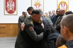 Memorial service for Lieutenant Colonel Dejan Stanojević