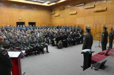Memorial service for Lieutenant Colonel Dejan Stanojević