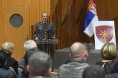 Memorial service for Lieutenant Colonel Dejan Stanojević