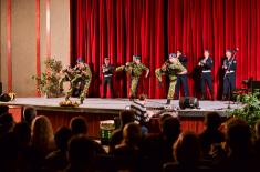 Joint concert of Serbian and Russian military musicians