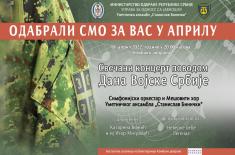 Gala concert to celebrate Serbian Armed Forces Day
