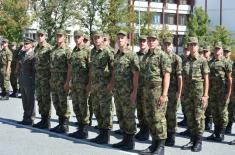 Promotion of new reserve officers of the Serbian Armed Forces 