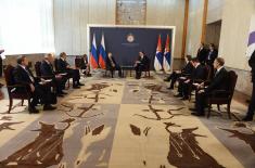 Састанак врховних команданата војски Републике Србије и Руске Федерације
