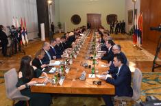 Састанак врховних команданата војски Републике Србије и Руске Федерације