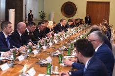 Sastanak vrhovnih komandanata vojski Republike Srbije i Ruske Federacije
