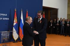 Meeting of the supreme commanders of the armies of the Republic of Serbia and the Russian Federation