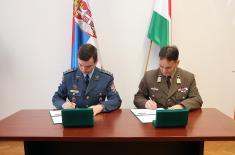 Bilateral defence consultations with Hungary