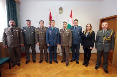 Bilateral defence consultations with Hungary