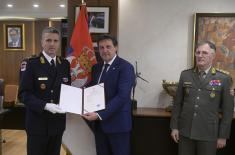 Ministar Gašić uručio ukaze o unapređenjima i postavljenjima na nove dužnosti