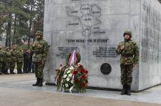 Полагање венаца поводом Дана војних ветерана