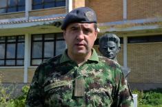 Serbian Armed Forces are helping students in rural schools on Pešter