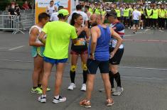 Captain I Class Nevena Jovanović wins 34th Belgrade Marathon